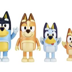 Bluey Family New Expression Figure 4-Pack